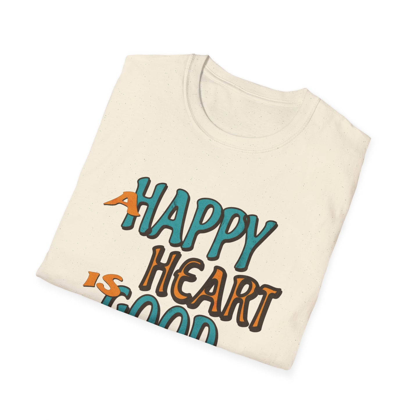 A Happy Heart Unisex Softstyle T-Shirt