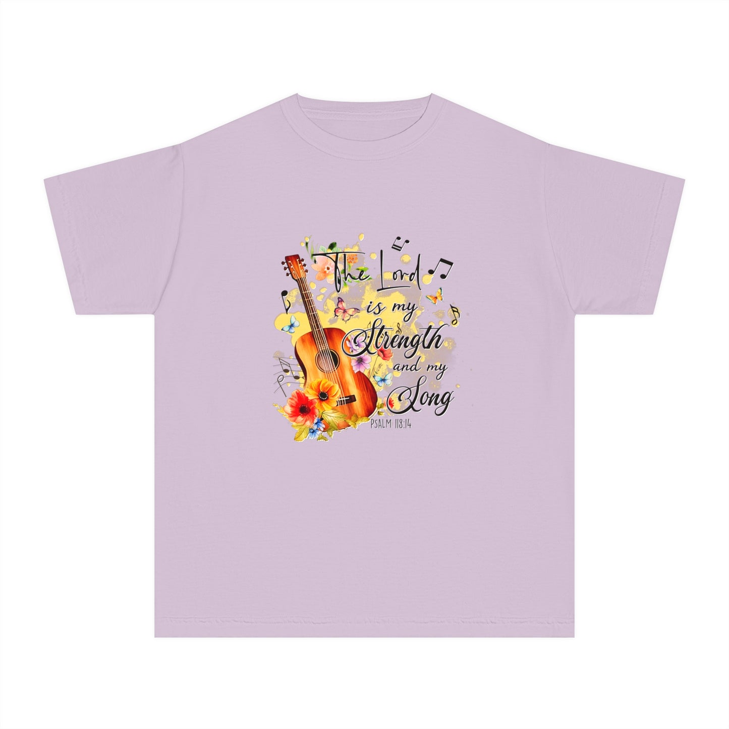 "The Lord is My Strength and Song!" Youth Midweight Tee