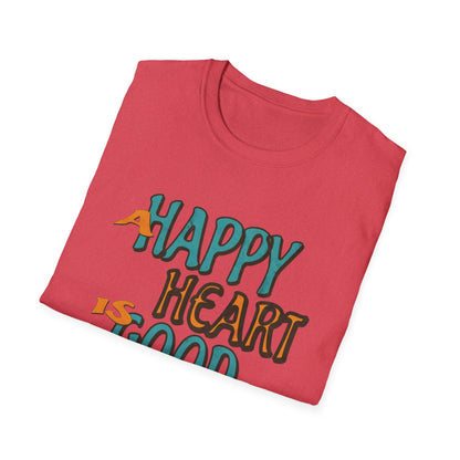 A Happy Heart Unisex Softstyle T-Shirt