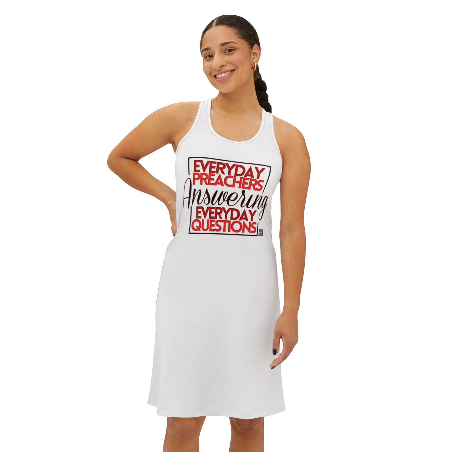 Everyday Preachers Answering... Racerback Dress for Women - Casual Summer Apparel Style 2