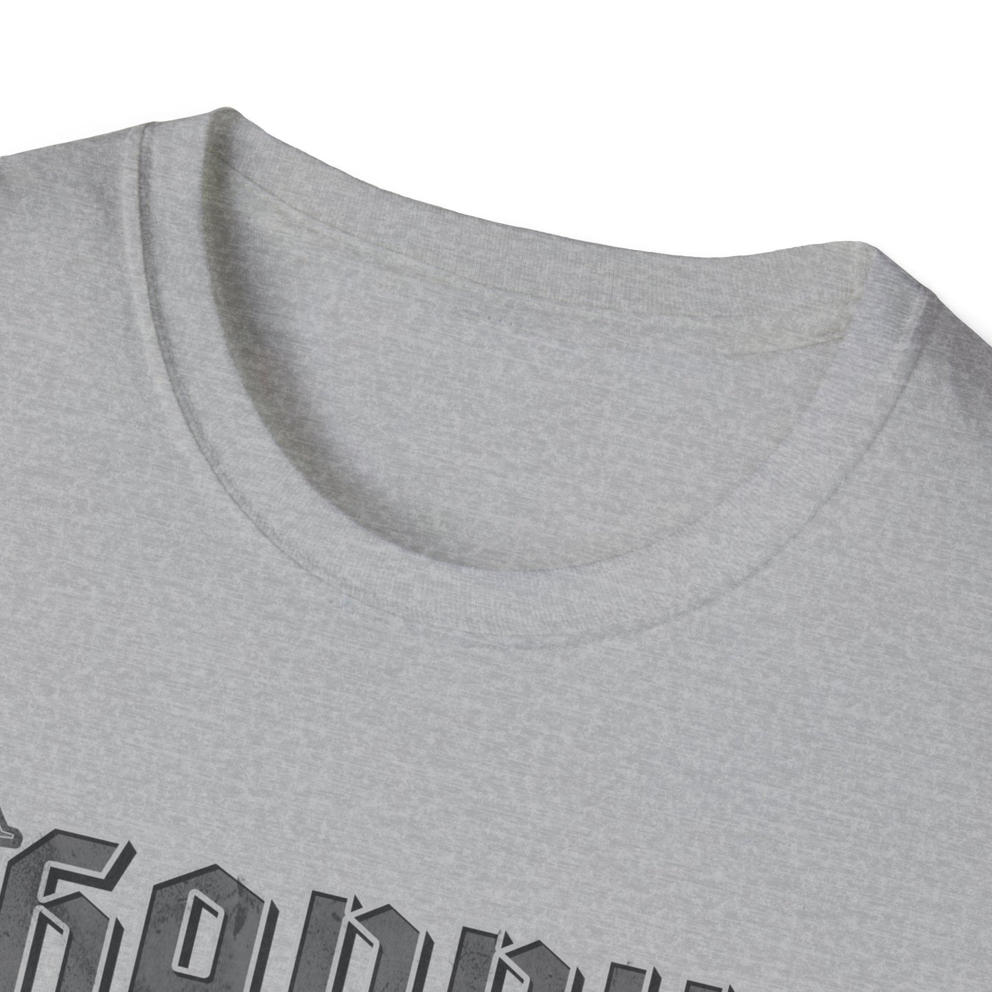 A Happy Heart Unisex Softstyle T-Shirt [Gray Text]