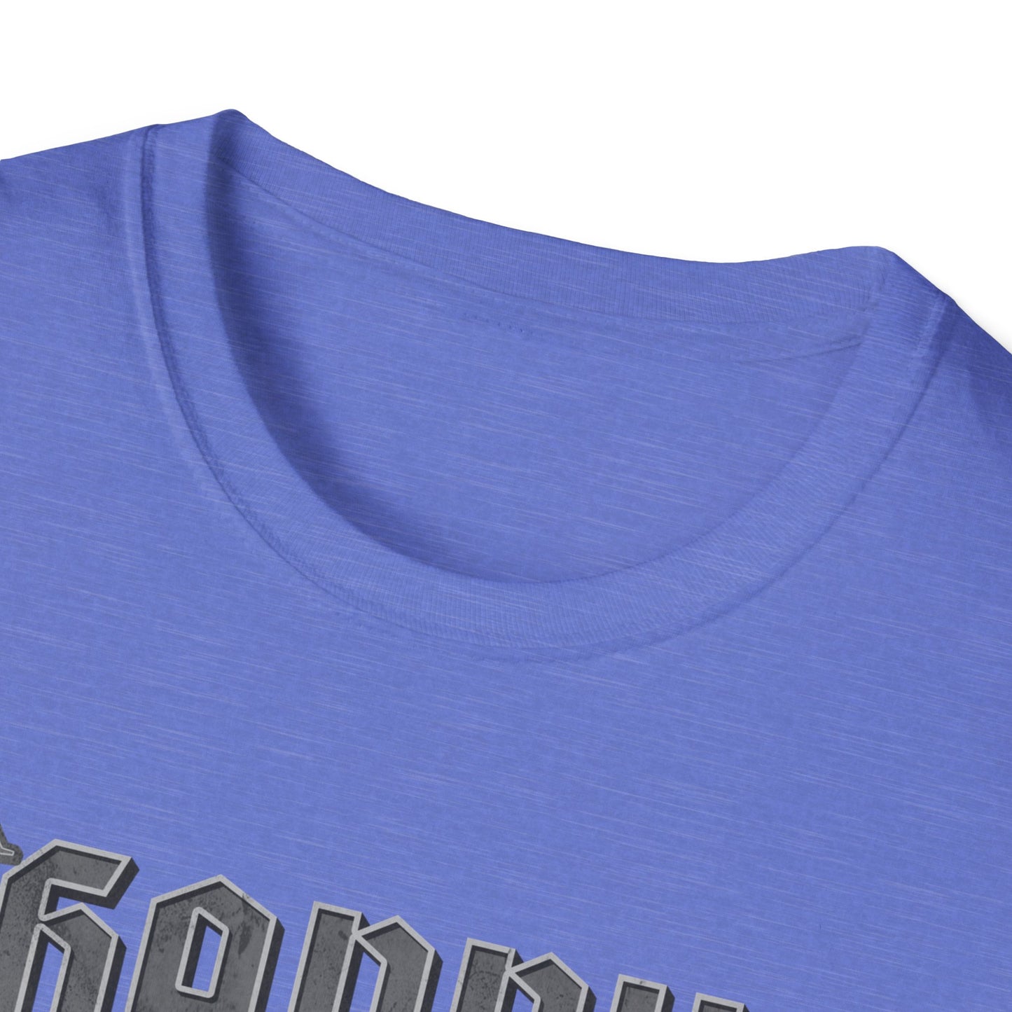 A Happy Heart Unisex Softstyle T-Shirt [Gray Text]
