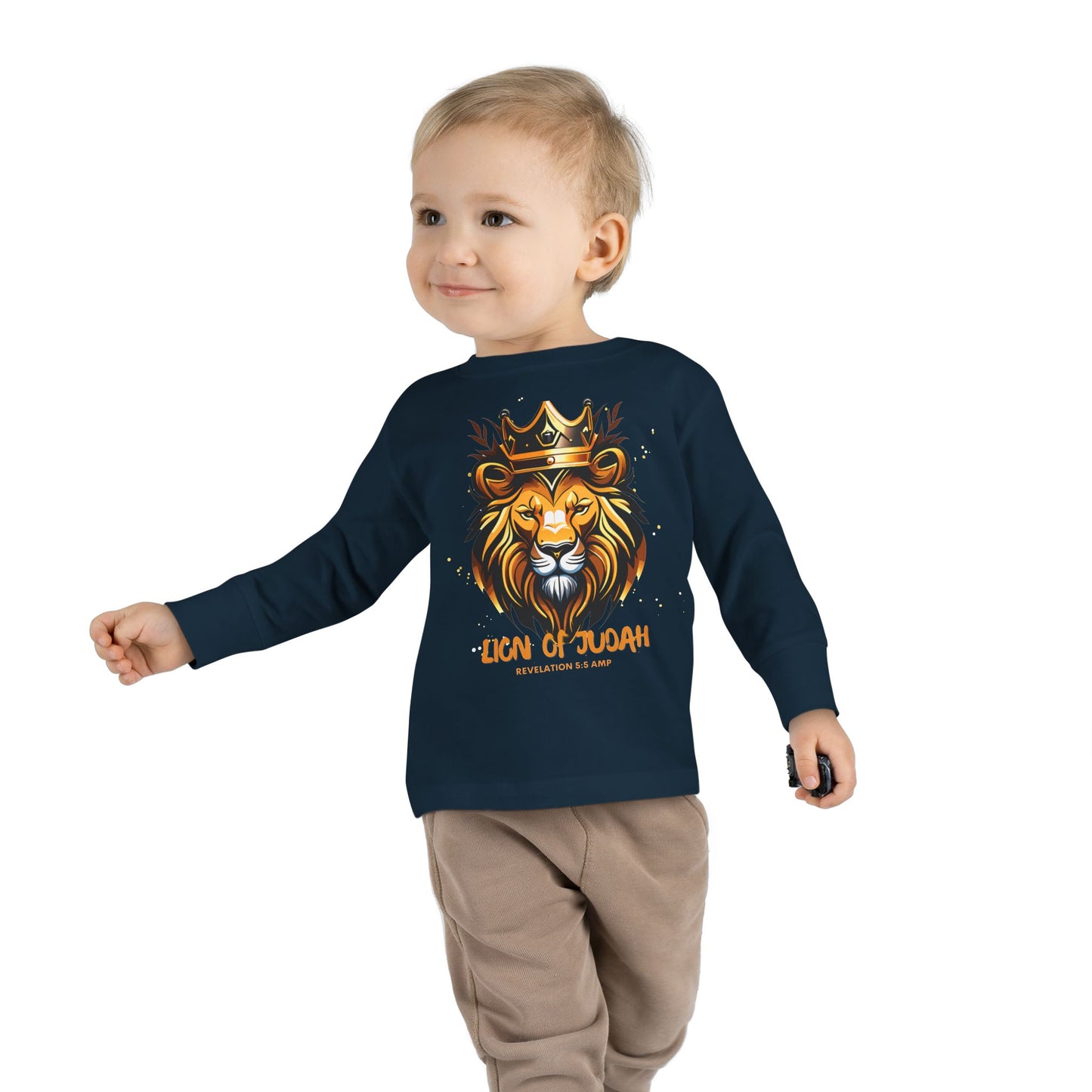 "Lion of Judah" Toddler Long Sleeve Tee