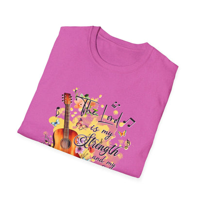 "The Lord is my Strength and My Song" Unisex Softstyle T-Shirt