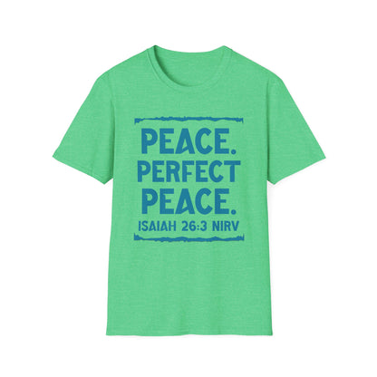 Peace. Faithful Isaiah 26:3 Softstyle T-Shirt
