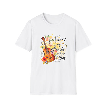 "The Lord is my Strength and My Song" Unisex Softstyle T-Shirt
