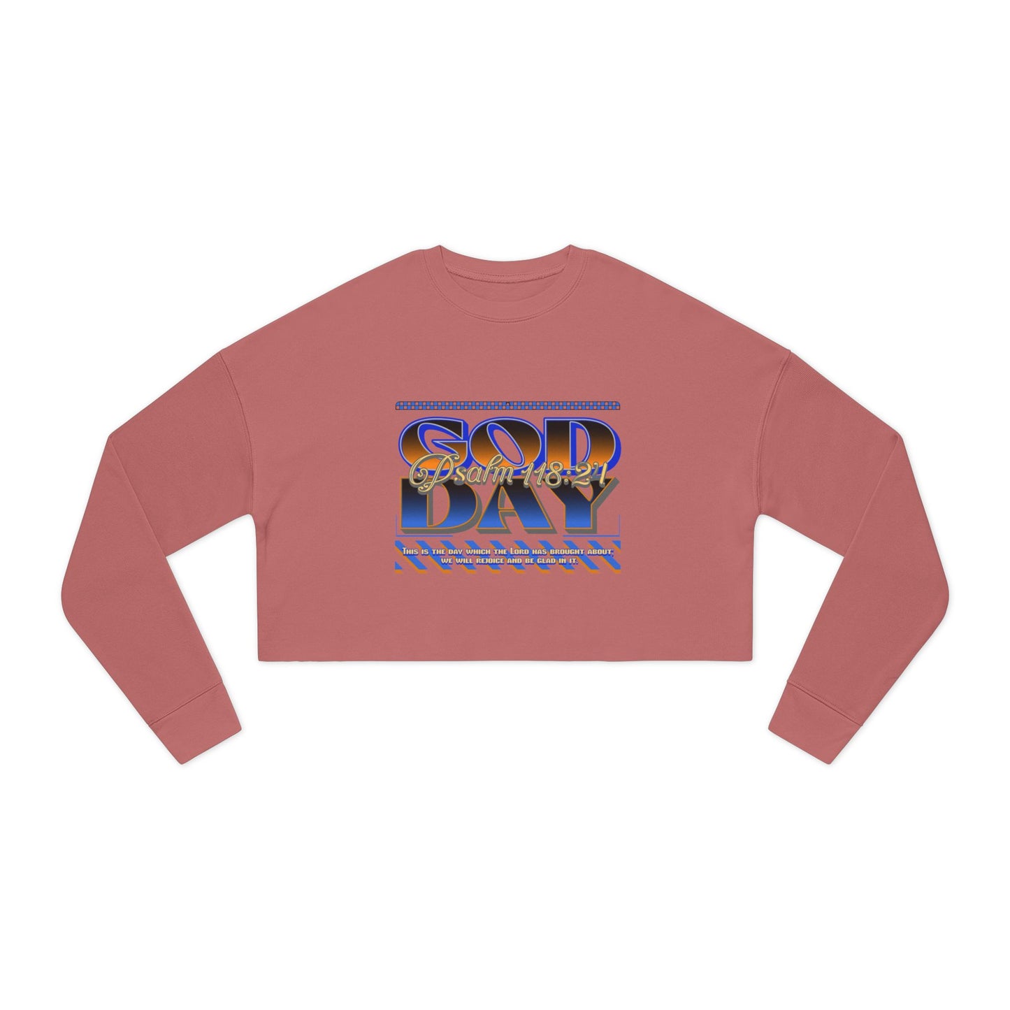 "God Day" Women's Cropped Sweatshirt