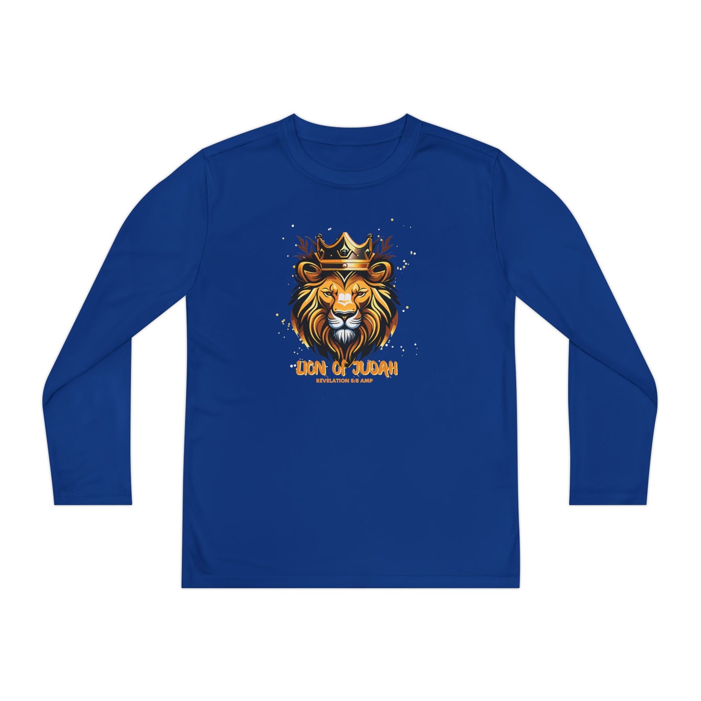 "Lion of Judah" Youth Long Sleeve Competitor Tee
