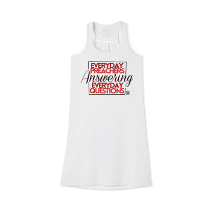 Everyday Preachers Answering... Racerback Dress for Women - Casual Summer Apparel Style 2