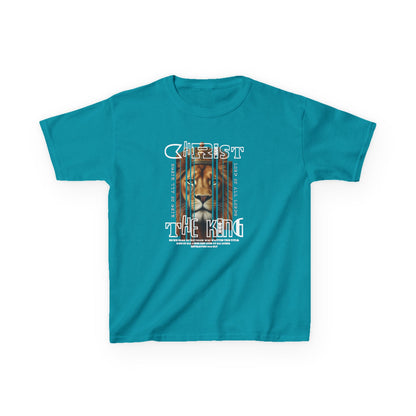 Christ the King Kids Heavy Cotton Tee - Fun and Faith-Inspired T-Shirt
