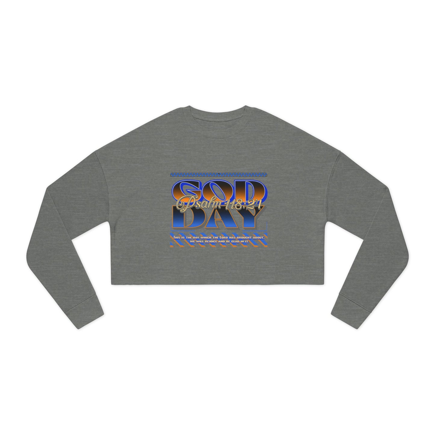"God Day" Women's Cropped Sweatshirt