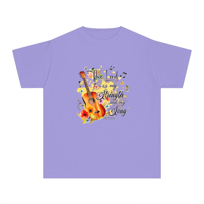 "The Lord is My Strength and Song!" Youth Midweight Tee