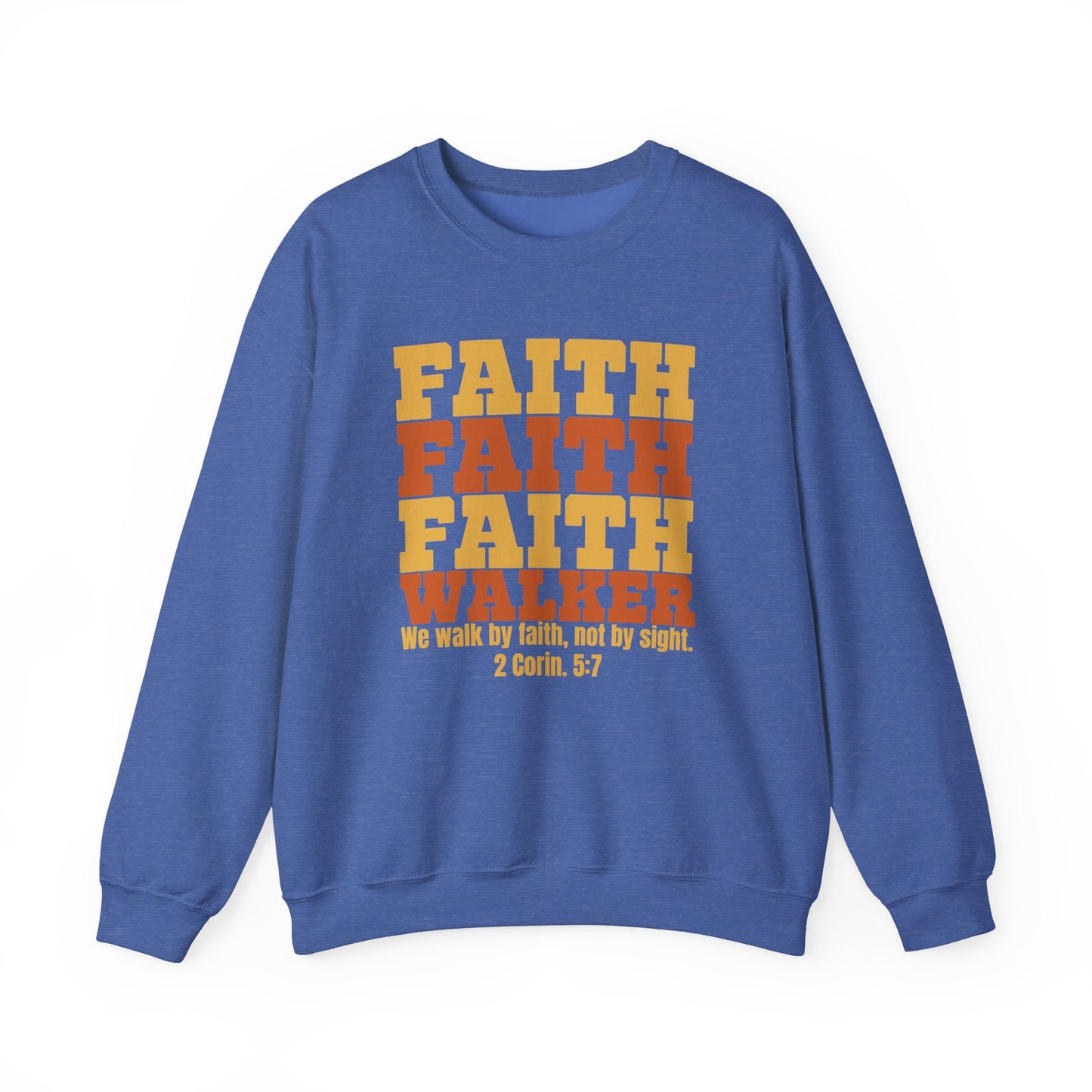 "Faith Walker" Unisex Heavy Blend™ Crewneck Sweatshirt