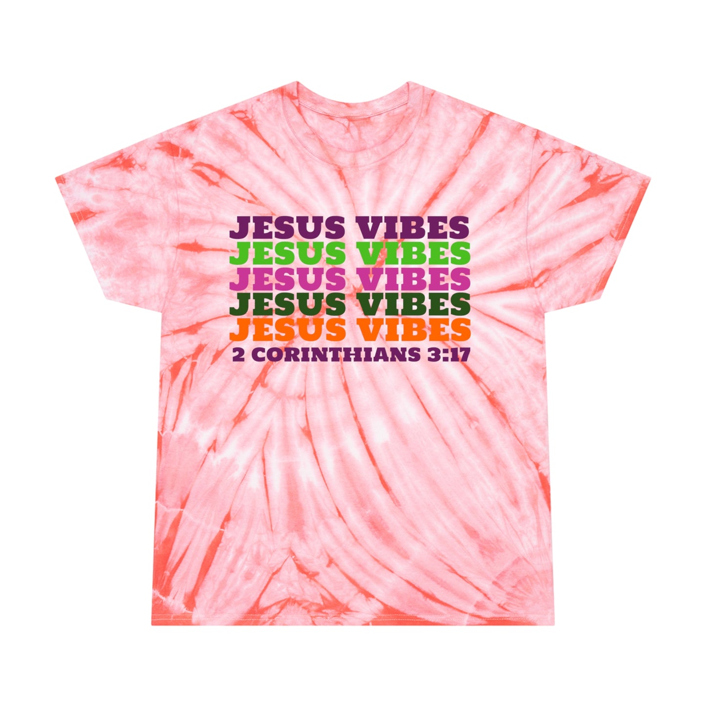 Jesus Vibes Tie-Dye Tee, Cyclone