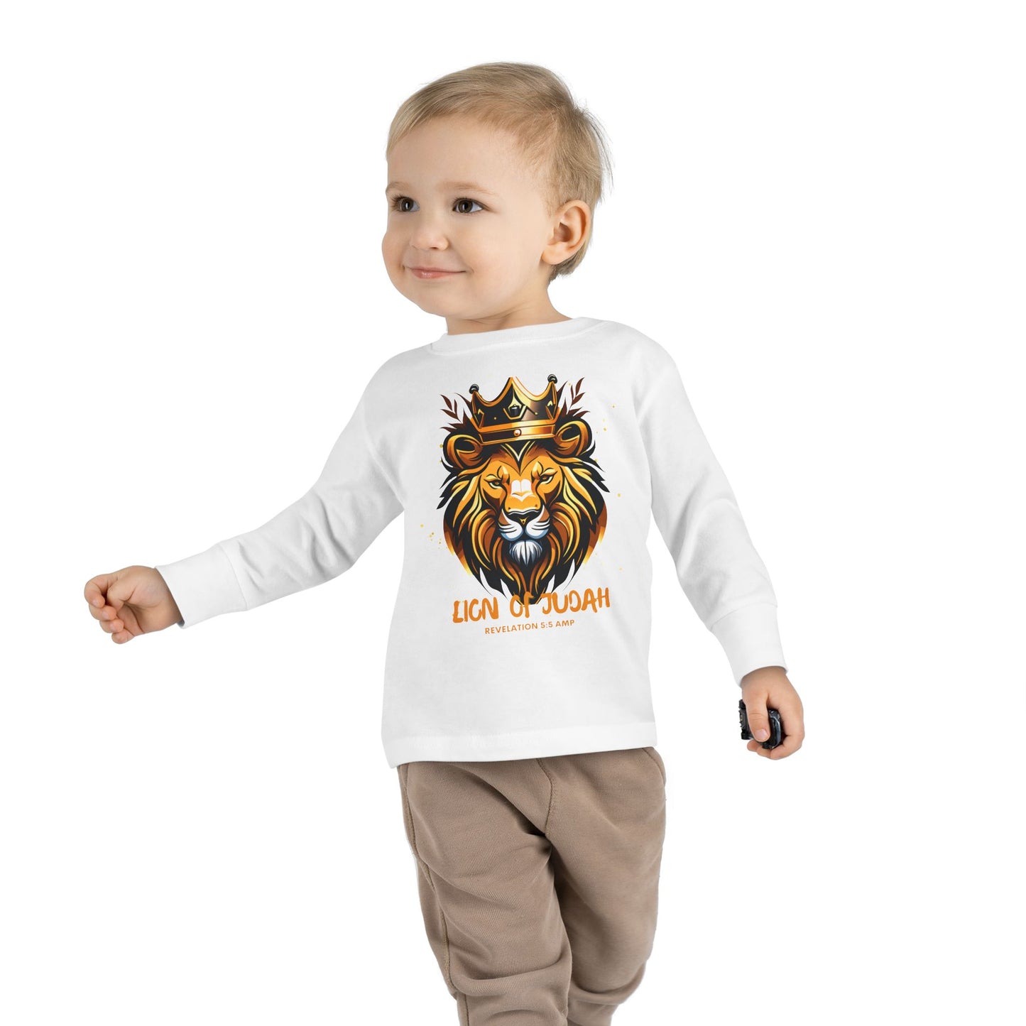 "Lion of Judah" Toddler Long Sleeve Tee