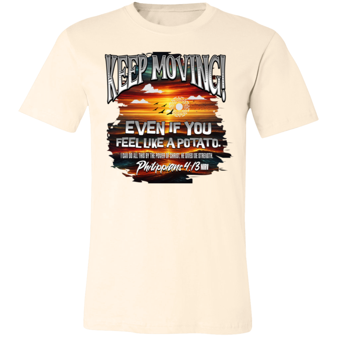 CDG - Keep Moving - 3001C Unisex Jersey Short-Sleeve T-Shirt