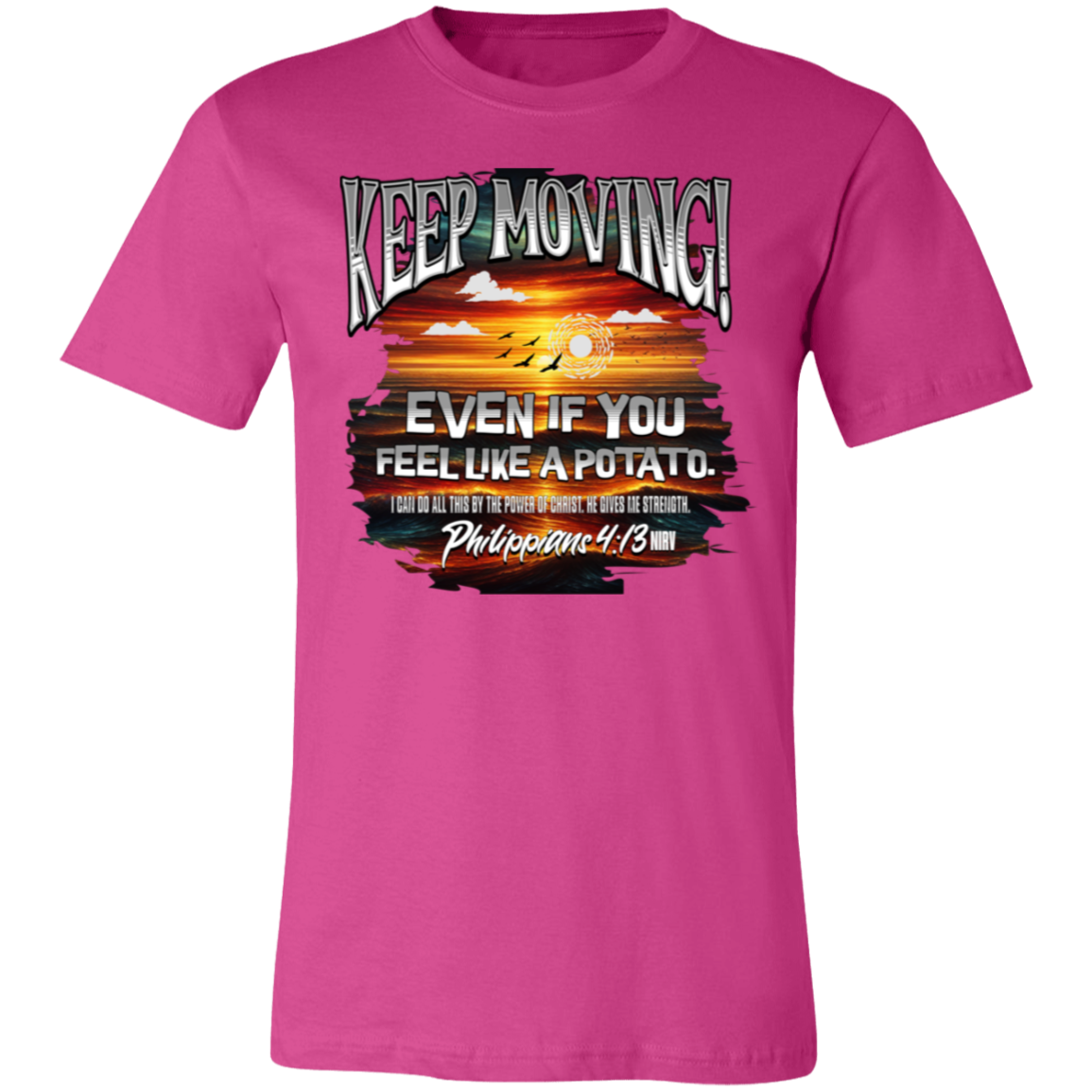 CDG - Keep Moving - 3001C Unisex Jersey Short-Sleeve T-Shirt