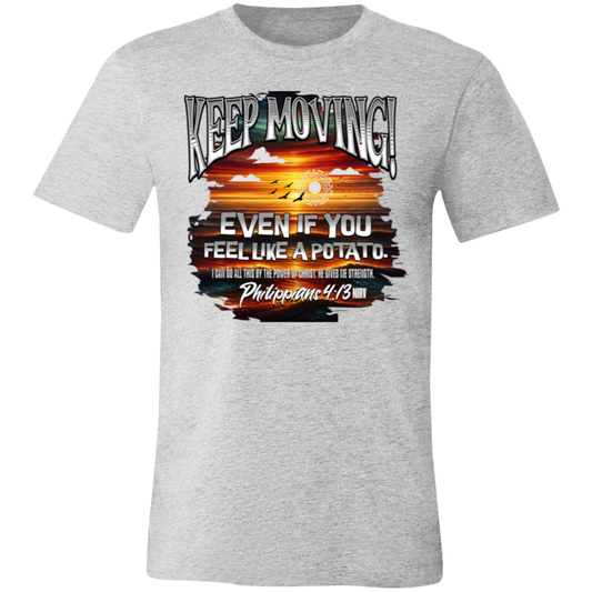 CDG - Keep Moving - 3001C Unisex Jersey Short-Sleeve T-Shirt