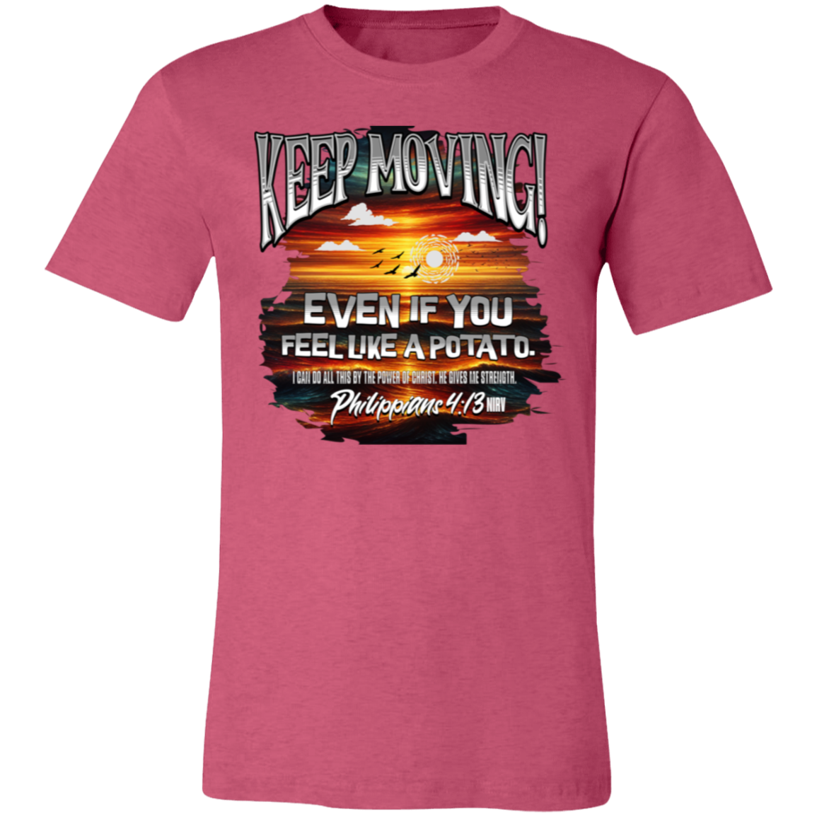 CDG - Keep Moving - 3001C Unisex Jersey Short-Sleeve T-Shirt