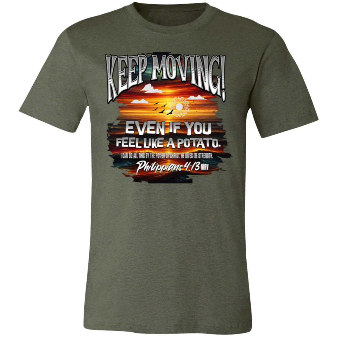 CDG - Keep Moving - 3001C Unisex Jersey Short-Sleeve T-Shirt