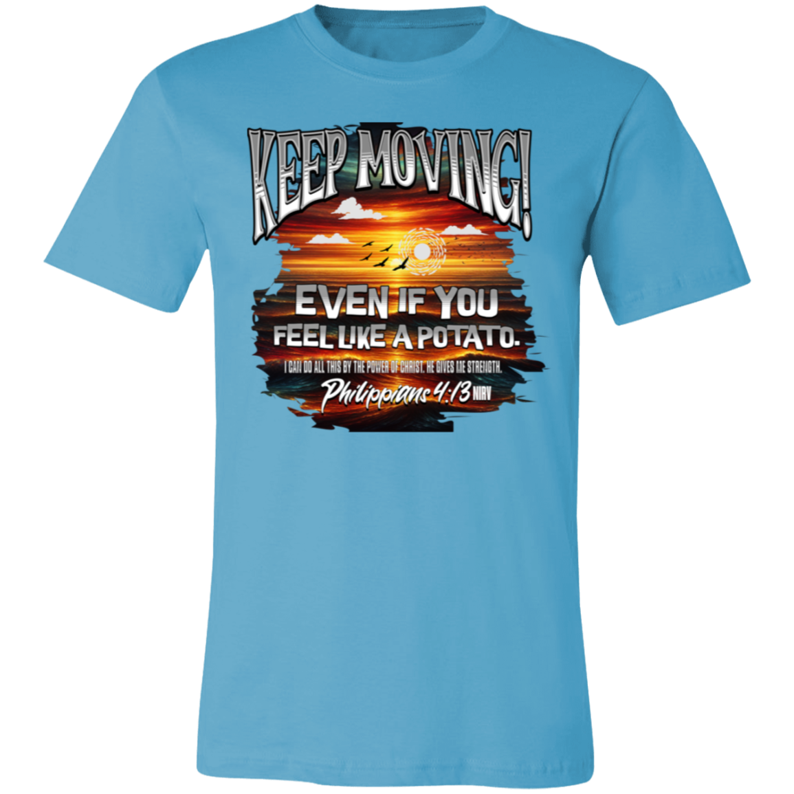 CDG - Keep Moving - 3001C Unisex Jersey Short-Sleeve T-Shirt