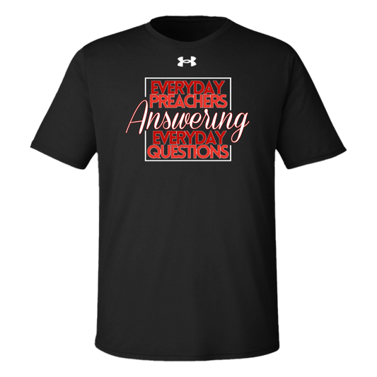 EPAEQ 1376842 Under Armour Team Tech [RED/WHITE TEXT]Tee