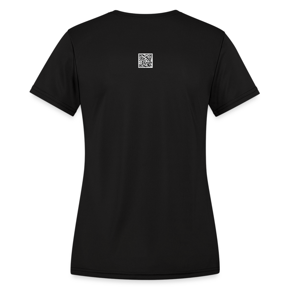 EPAEQ Women's Moisture Wicking Performance T-Shirt - black