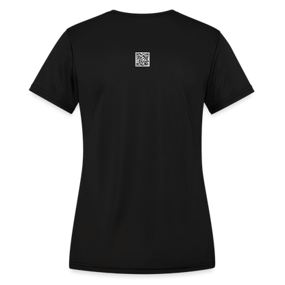 EPAEQ Women's Moisture Wicking Performance T-Shirt - black