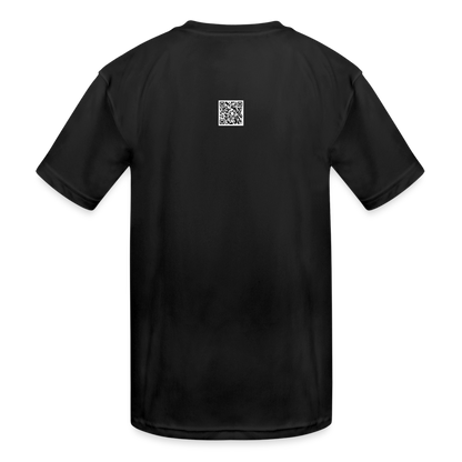 EPAEQ Kids' Moisture Wicking Performance T-Shirt - black