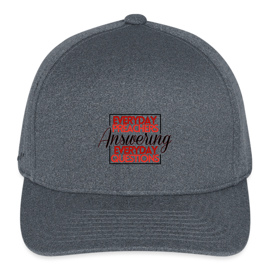 EPAEQ Flexfit Fitted Melange Baseball Cap - dark heather gray