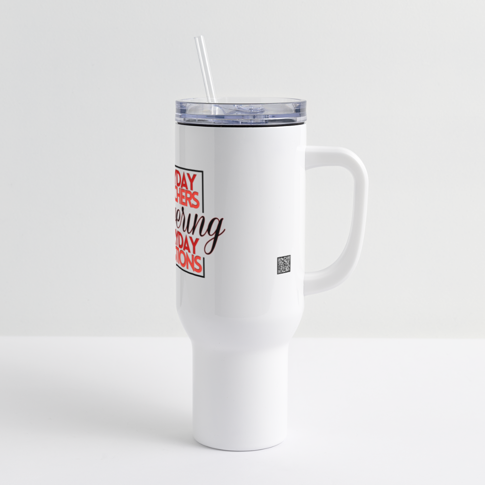 EPAEQ 40 oz Travel Tumbler - white