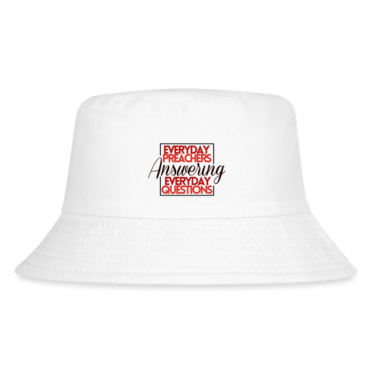 EPAEQ Kid's Bucket Hat - white