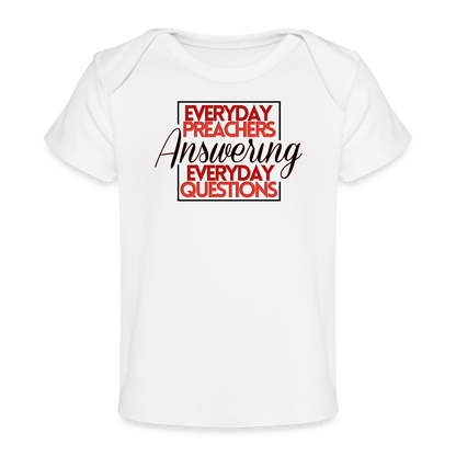 EPAEQ Organic Baby T-Shirt | Spreadshirt 1433 - white