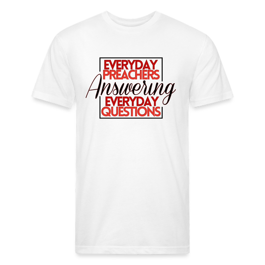 EPAEQ Fitted Cotton/Poly T-Shirt by Next Level - white