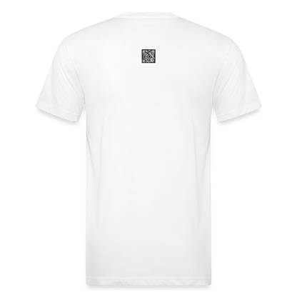 EPAEQ Fitted Cotton/Poly T-Shirt by Next Level - white