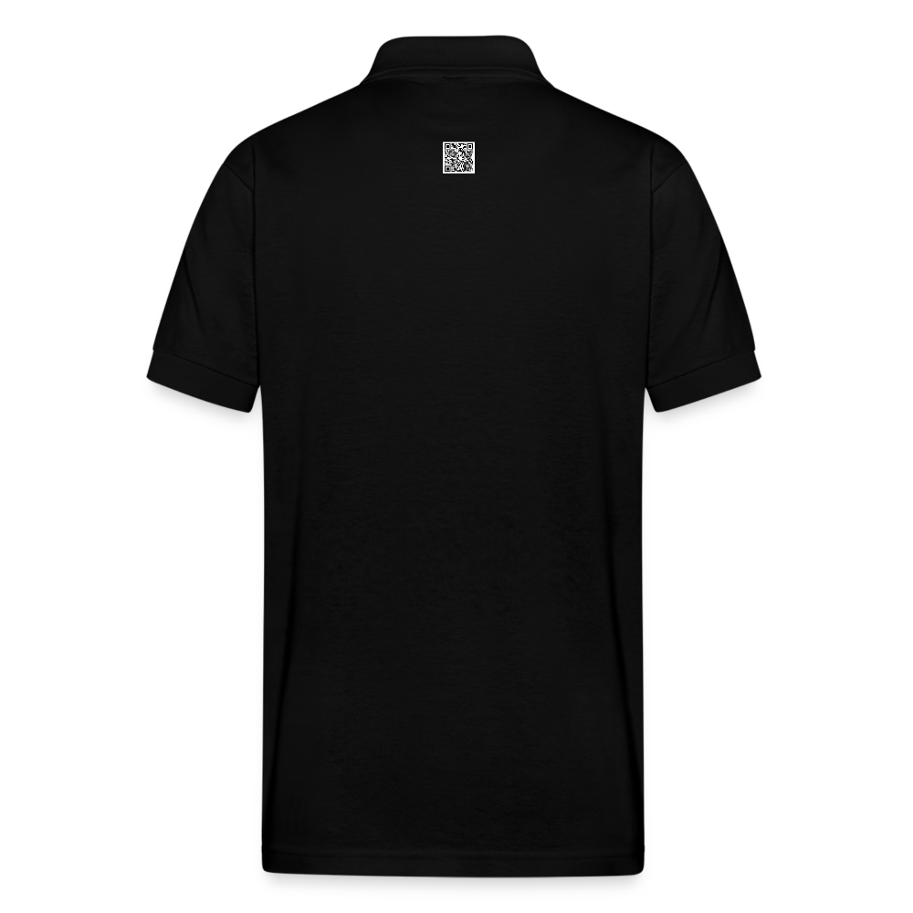 EPAEQ Gildan Unisex 50/50 Jersey Polo - black