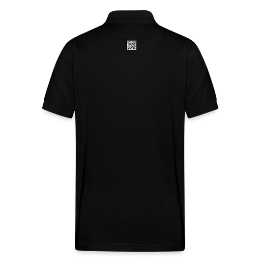 EPAEQ Gildan Unisex 50/50 Jersey Polo - black