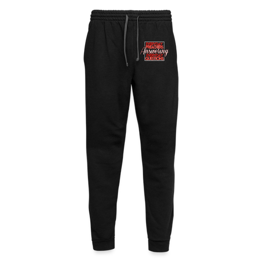 EPAEQ  Unisex Joggers [Red/White Text] - black/asphalt
