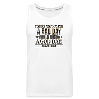 CDG Men’s Premium Tank - white