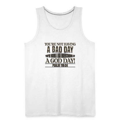 CDG Men’s Premium Tank - white