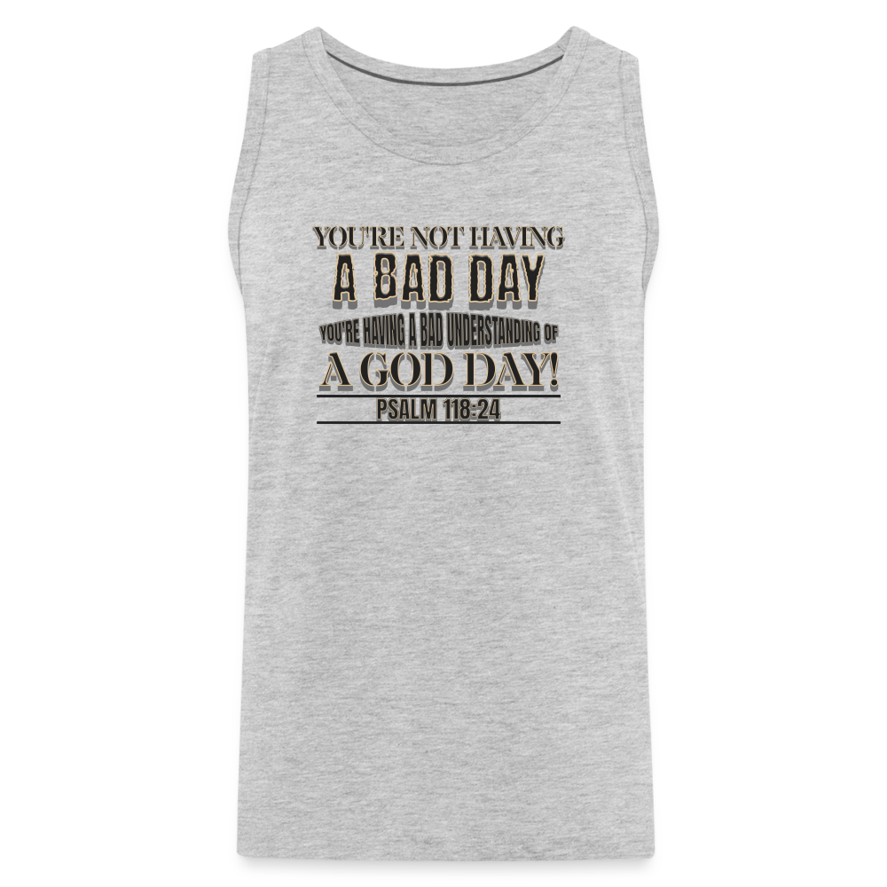 CDG Men’s Premium Tank - heather gray