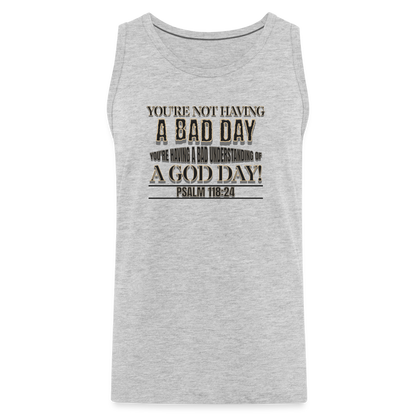 CDG Men’s Premium Tank - heather gray