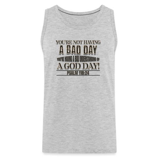 CDG Men’s Premium Tank - heather gray