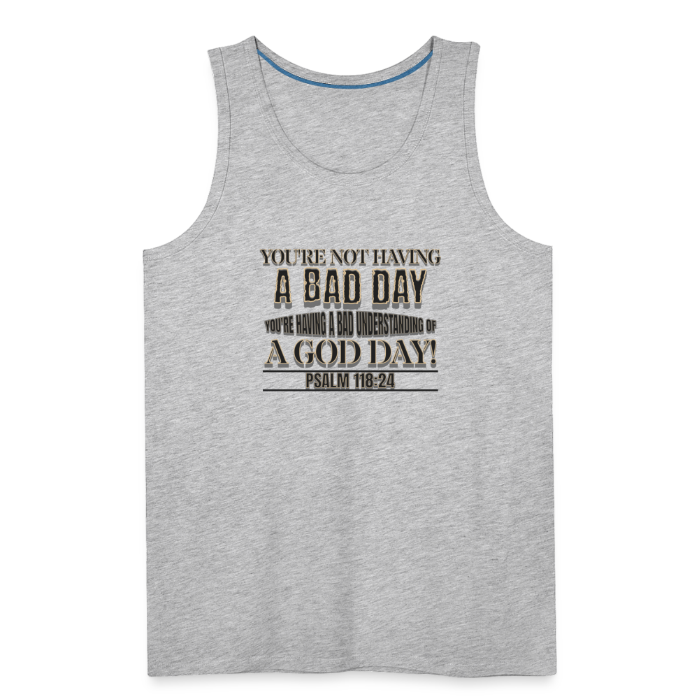 CDG Men’s Premium Tank - heather gray