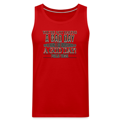CDG Men’s Premium Tank - red