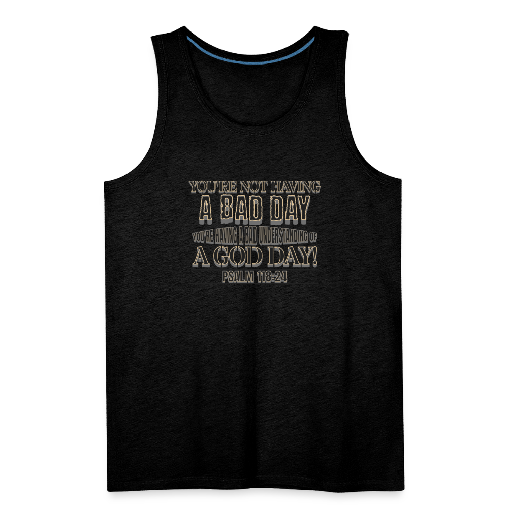 CDG Men’s Premium Tank - charcoal grey