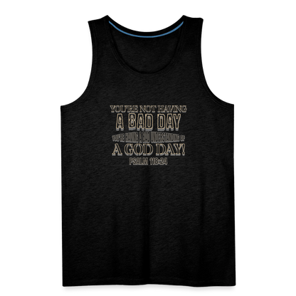 CDG Men’s Premium Tank - charcoal grey