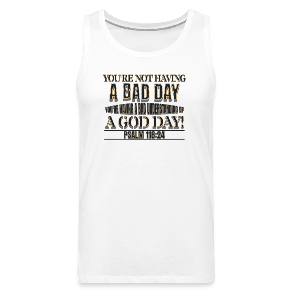 CDG Men’s Premium Tank - white