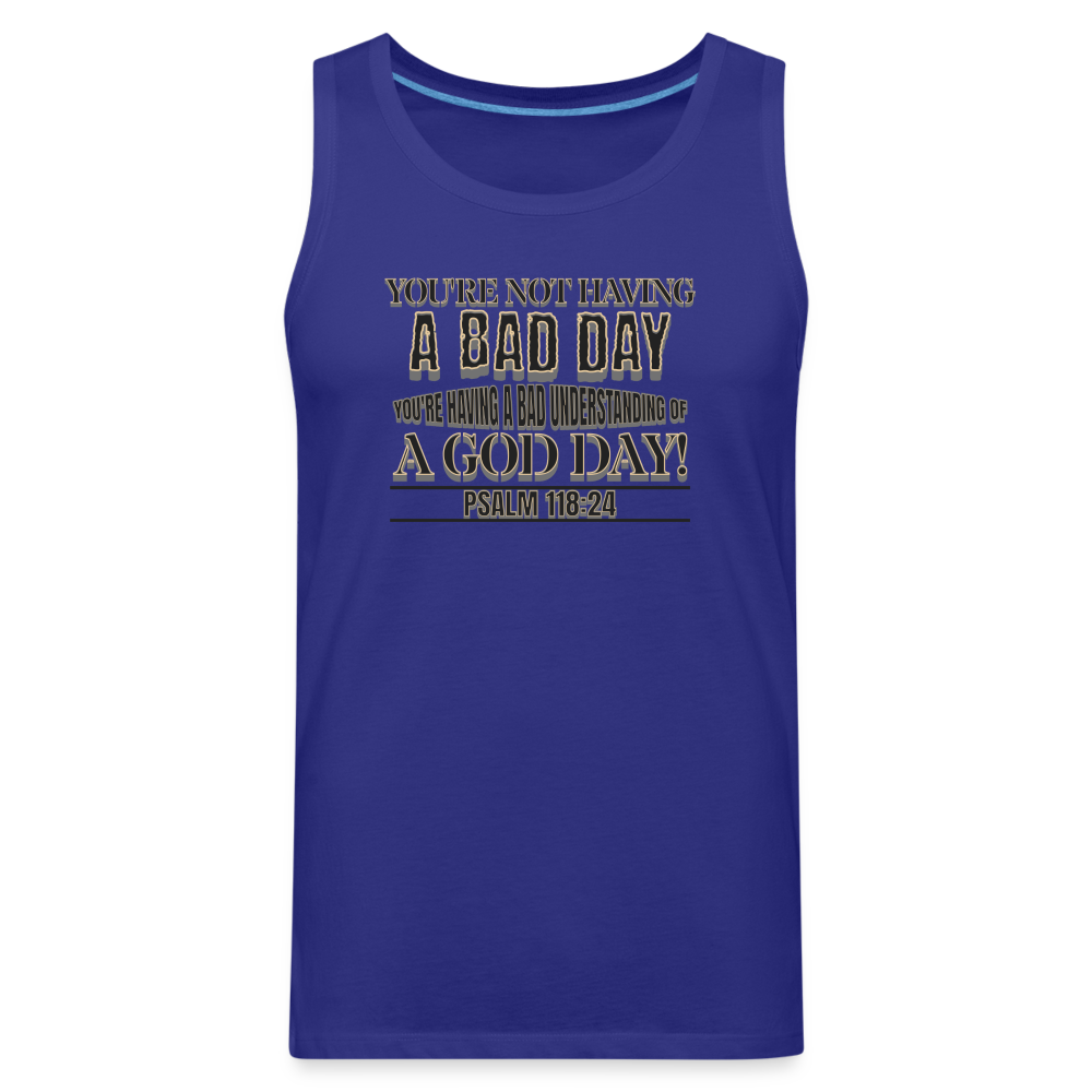 CDG Men’s Premium Tank - royal blue