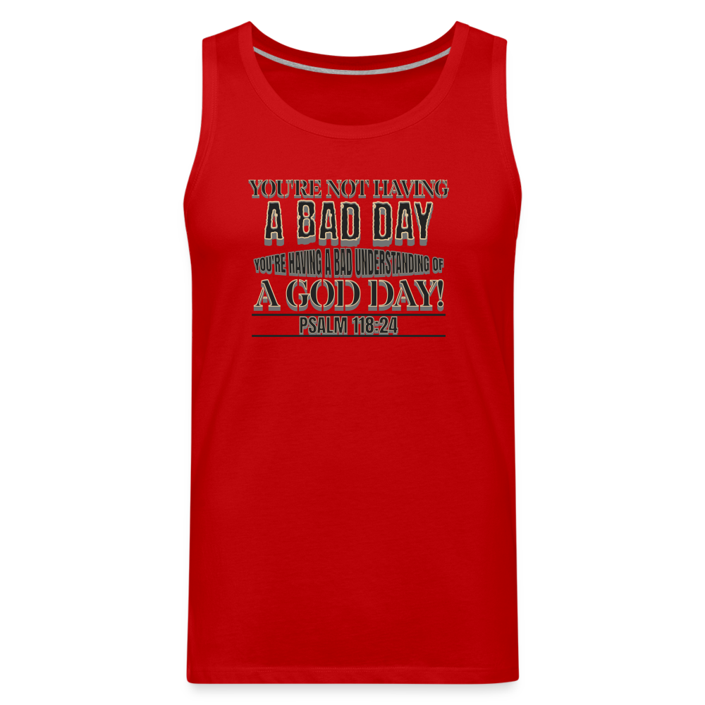 CDG Men’s Premium Tank - red